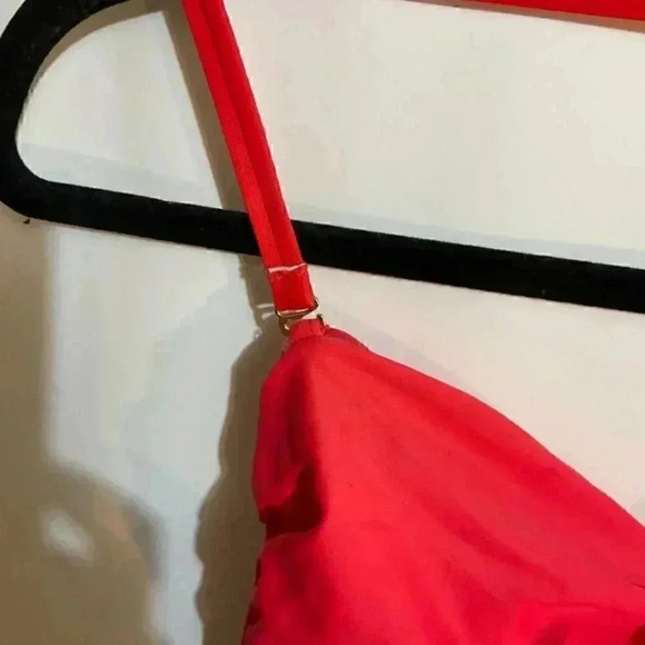 MERONA ONE PIECE SWIMSUIT SIZE LARGE-USED coral red - Picture 8 of 9